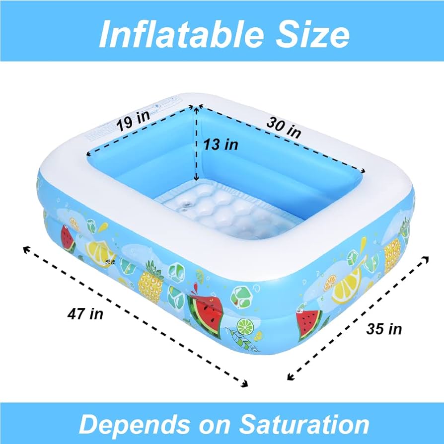 NH☆３kids INTEX Dino Buddies 3-Ring Inflatable Kiddie Pool
